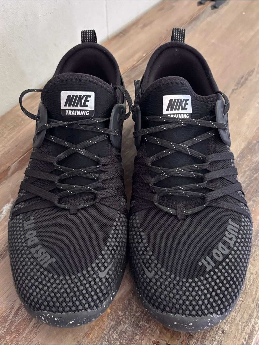 Women's Nike Free TR 7 Selfie Training Shoes Black Chrome 8.5 EUC - Picture 3 of 8